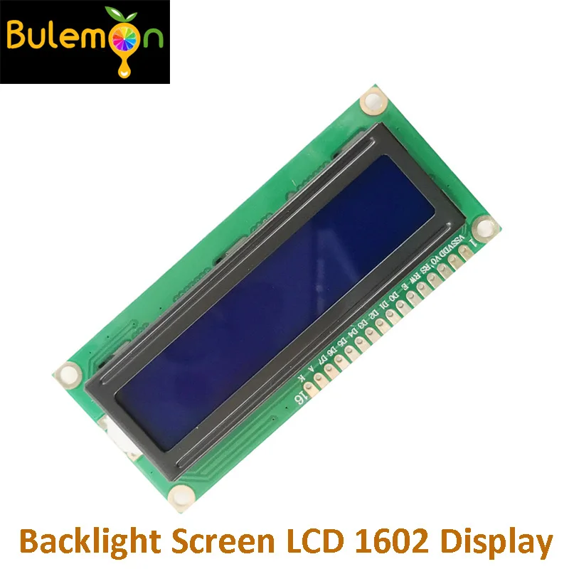 10 шт./лот 3 В синий экран белый Символ модуль ЖКД с подсветкой lcd 1602 дисплей для