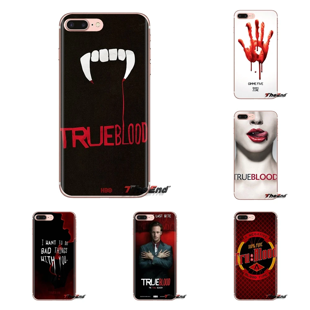 Прозрачный мягкий чехол для Samsung Galaxy S3 S4 S5 Mini S6 S7 Edge S8 S9 S10 Plus Note 3 4 5 8 9 true blood |