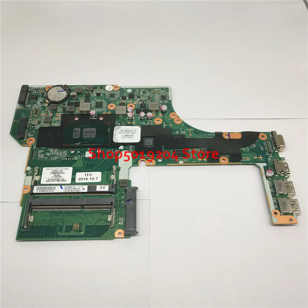 

For HP ProbBook 450 G3 Laptop motherboard DA0X63MB6H1 I5-6200U 827025-001 827025-501 827025-601 837786-601 Main board