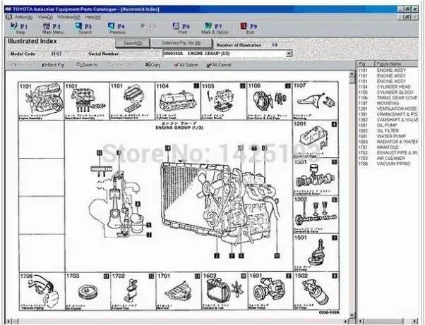 Для промышленного оборудования Toyota v1.96 вилочный погрузчик EPC |