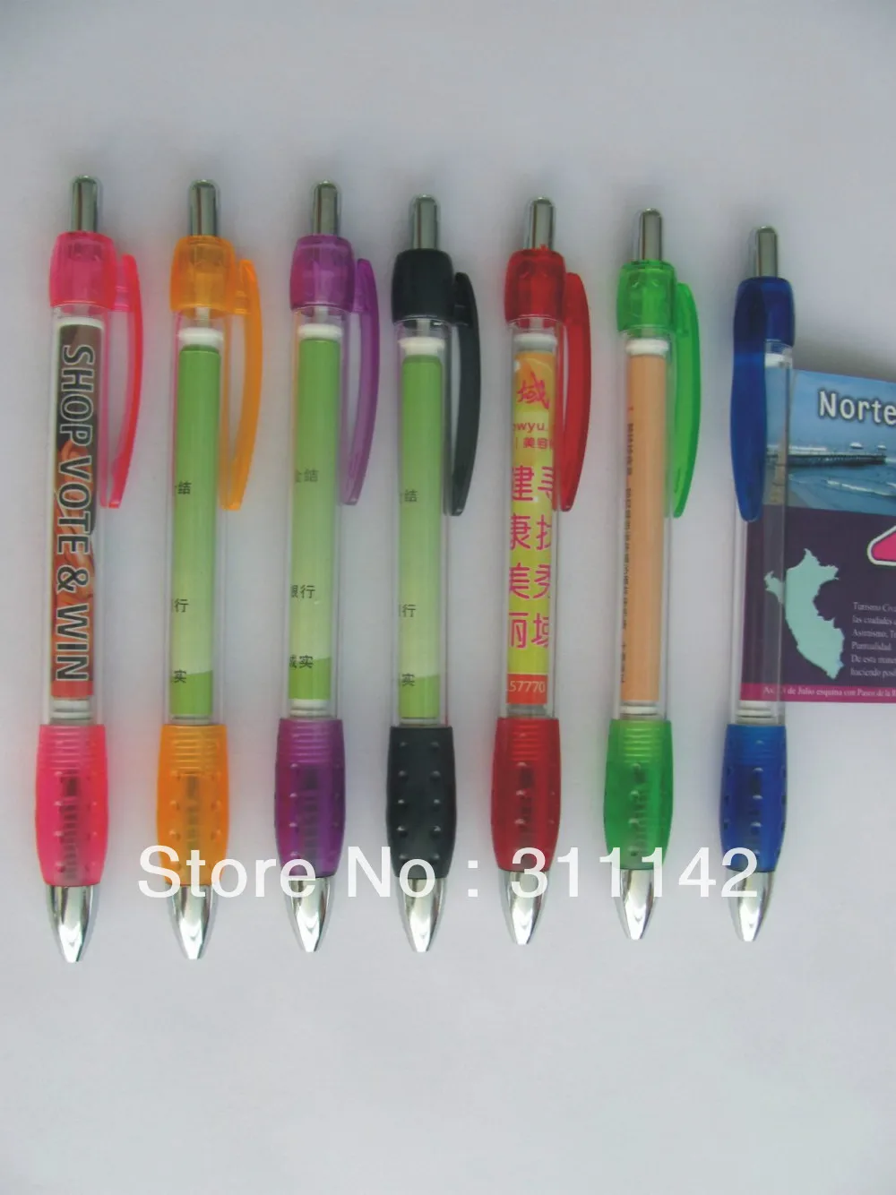 Фото Недорогие выдвижные ручки для баннеров 1000 шт. просто лучшая ручка Amy | Канцтовары