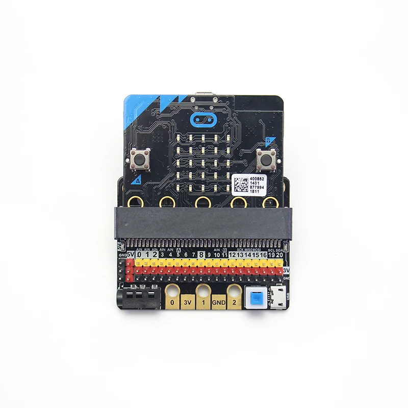 Micro:bit IO Плата расширения IOBIT V2.0 microbit горизонтальная плата адаптера начальный и