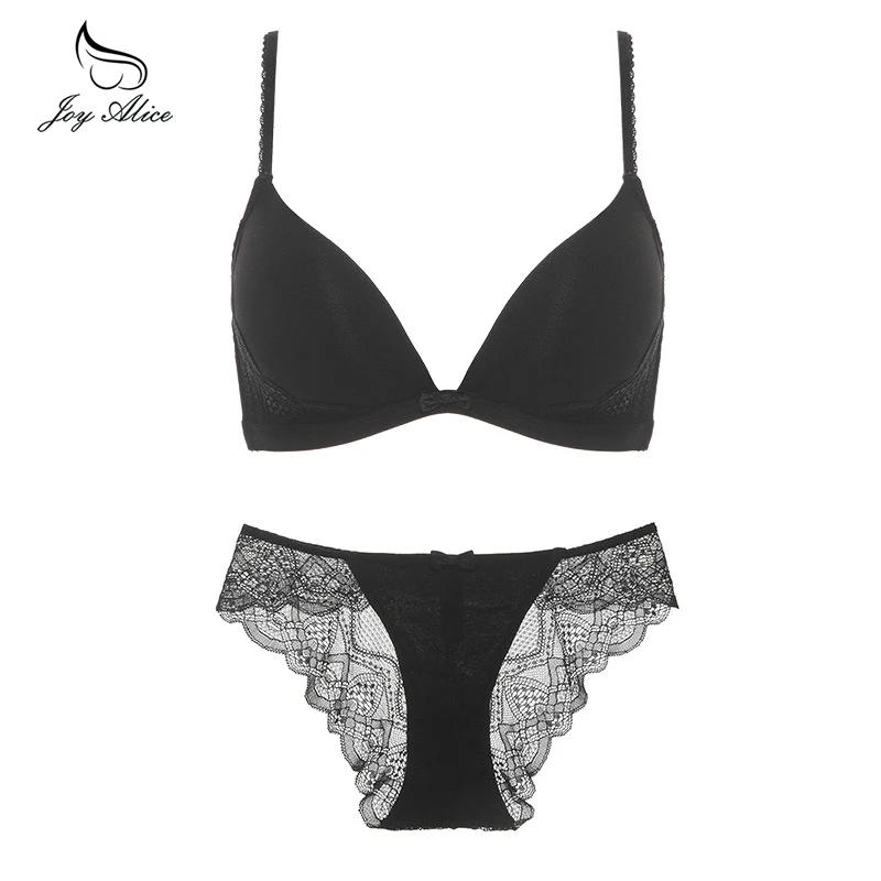 Без косточек ABC чашки Бюстгальтеры и трусики Для женщин Топ бюстгальтеры