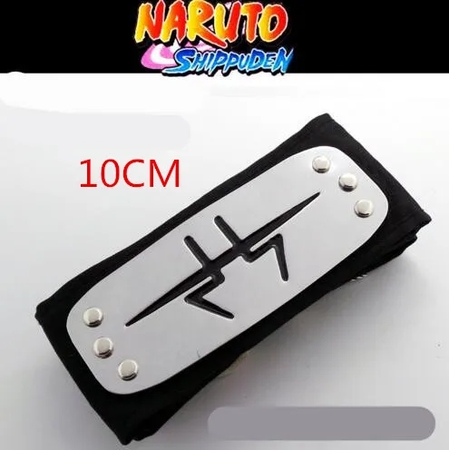 Аниме повязка Naruto Конохи логотип Konoha Итачи Учиха производства компании "Kakashi" Akatsuki членов карнавальный костюм аксессуары - Цвет: same as picture6