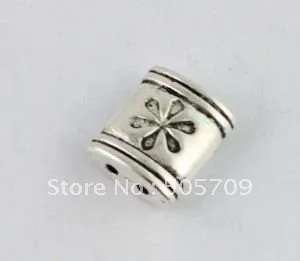 

80pcs tibetan silver 2-hole spacer beads A8370