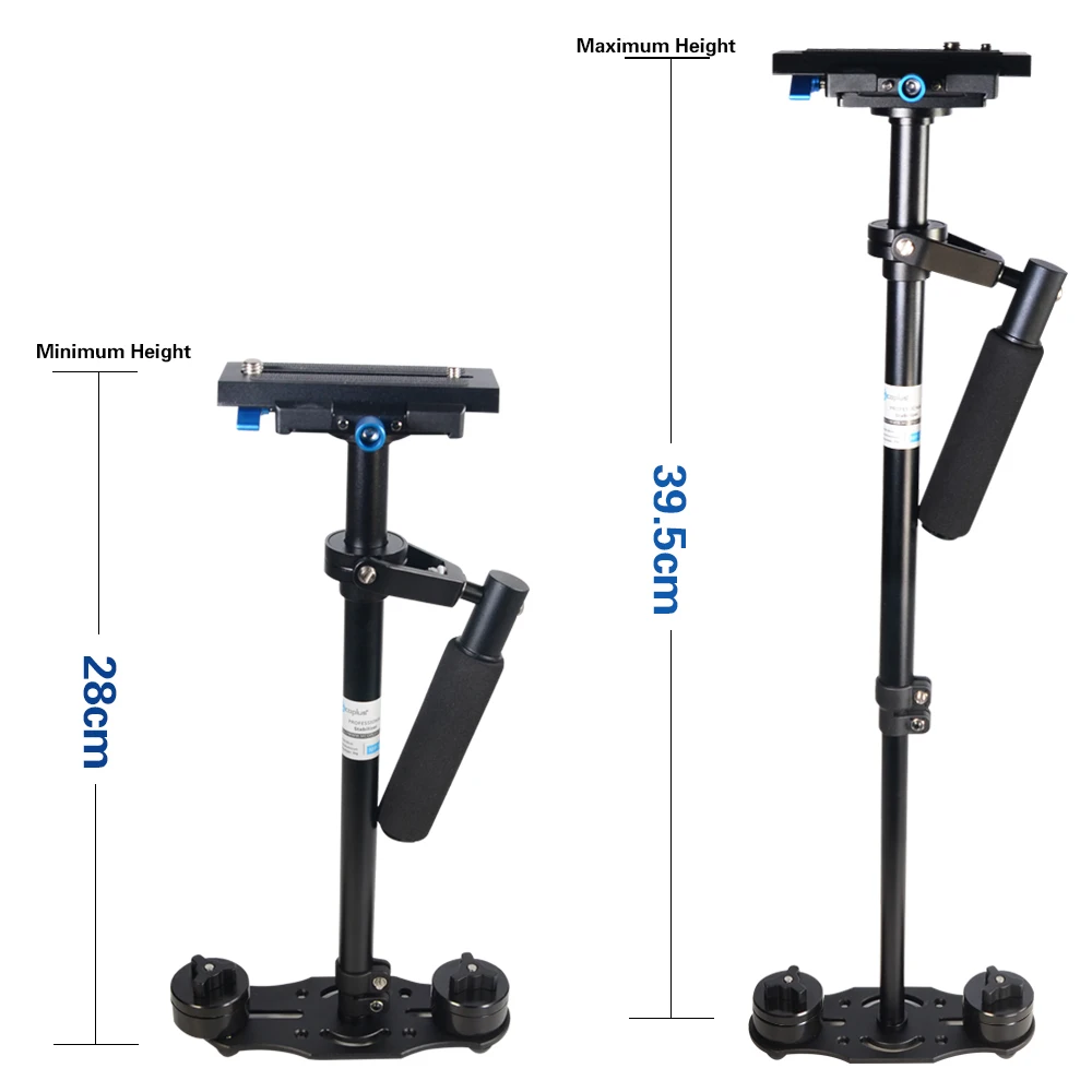 Портативный Ручной Стабилизатор MCOPLUS 40 см стабилизаторы для видеокамеры Steadycam