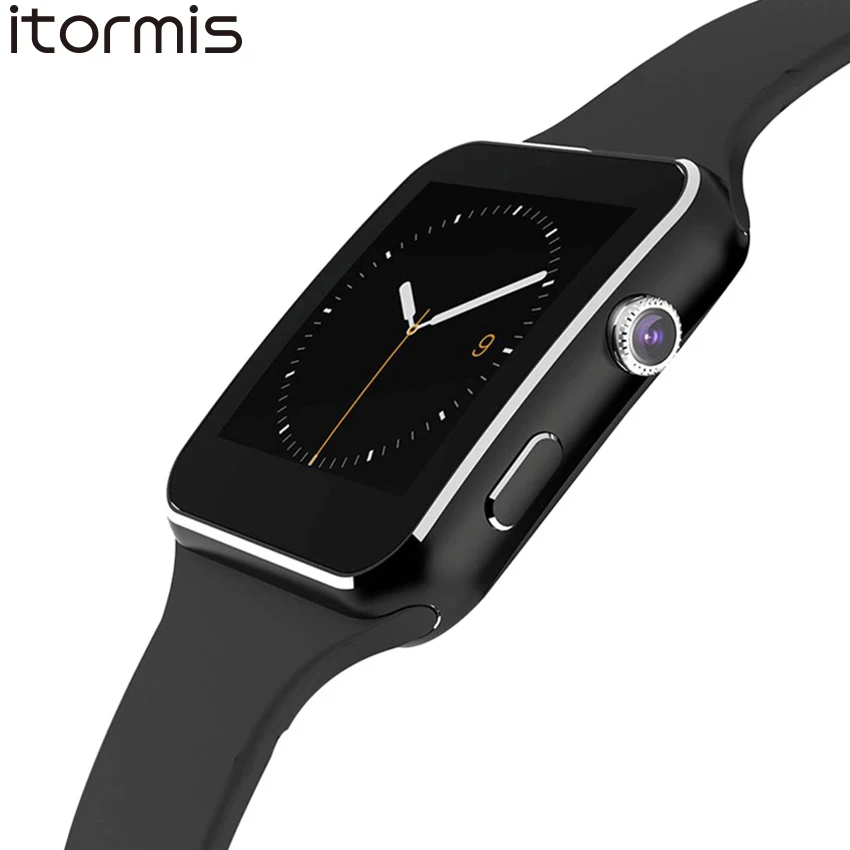 ITORMIS X6 мода Bluetooth Умные часы смарт Фитнес браслет встроенный Дисплей телефон