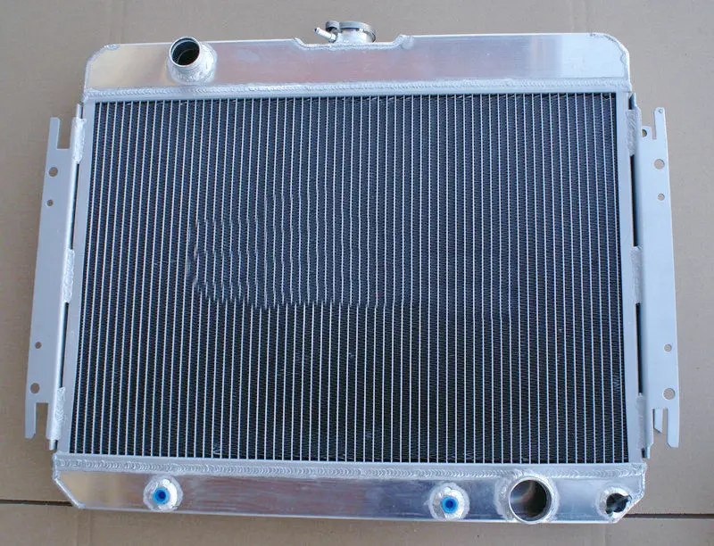 Горячая продажа радиатор из алюминиевого сплава 2 ряда для Chevy Impala L6 V8/EI Camino 1963 1968 63