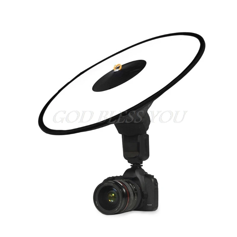 Универсальный 44 см круглый студийный софтбокс для вспышки Speedlite диффузор ремешок