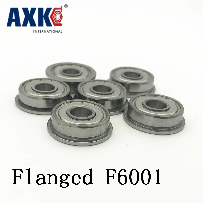 Фланцевый подшипник Axk F6001zz фланцевый 12x28x8 мм фонарь F6001 Z Abec 1|bearing bearing|bearing 10bearing ball