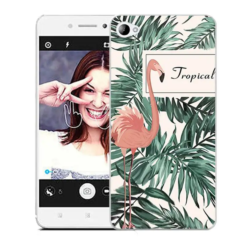 QMSWEI Soft TPU Clear Phone case For Lenovo S60 S90 A2010 a1000 a5000 A7000 k5note k4note k3note Flamingo Flora Leaf Cover |