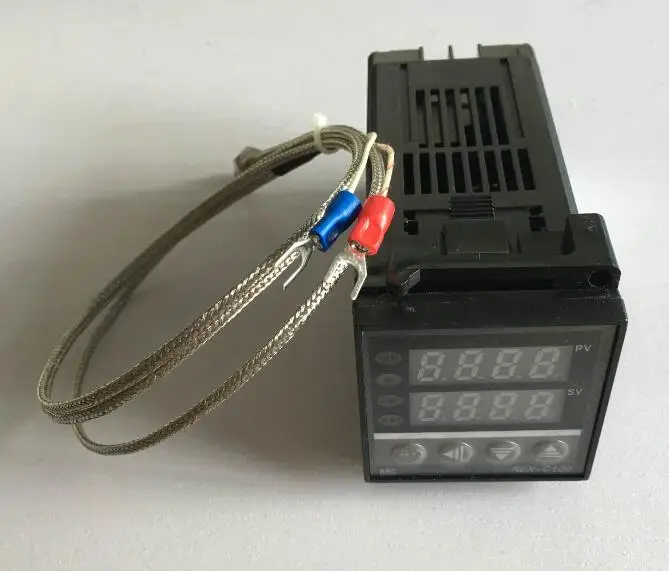 Цифровой регулятор температуры REX C100 PID C100FK02 V * AN с выходом термопары 1 м K SSR|pid digital