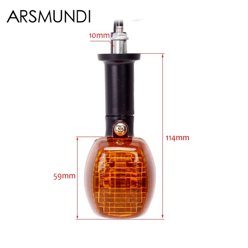 1 пара задний фонарь рулевого управления мотоцикла указатели поворота