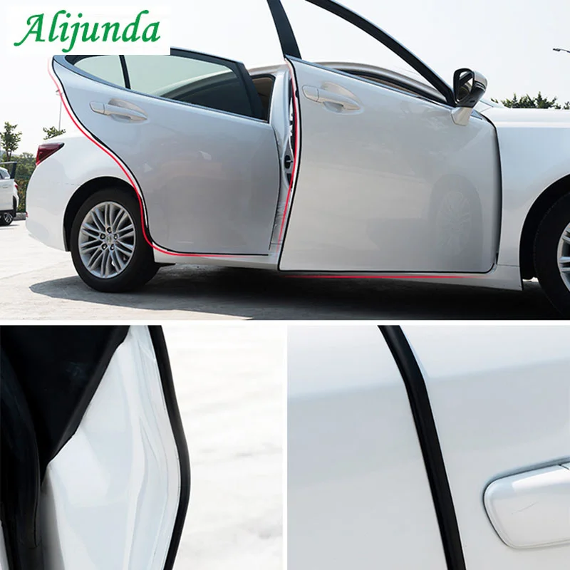 5 м Защита от царапин на двери автомобиля резина для защиты кромок Уплотнительная