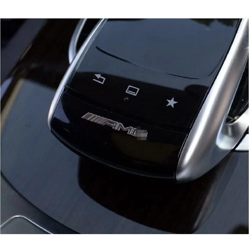 Автомобильный значок AMG эмблема наклейка с логотипом рулевого колеса