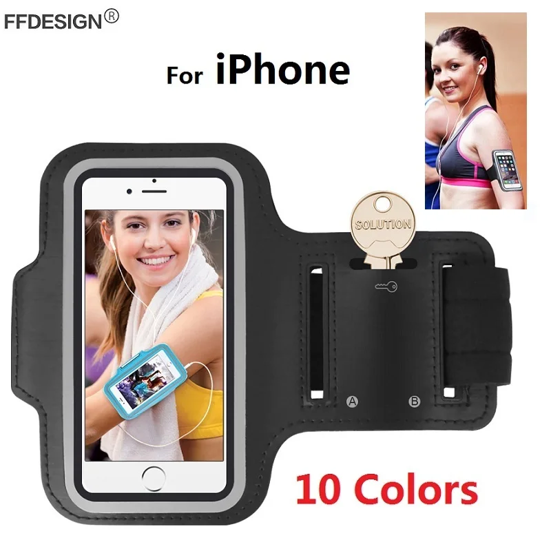 Спортивные для бега браслет контейнер сумка чехол телефона на руку мобильного