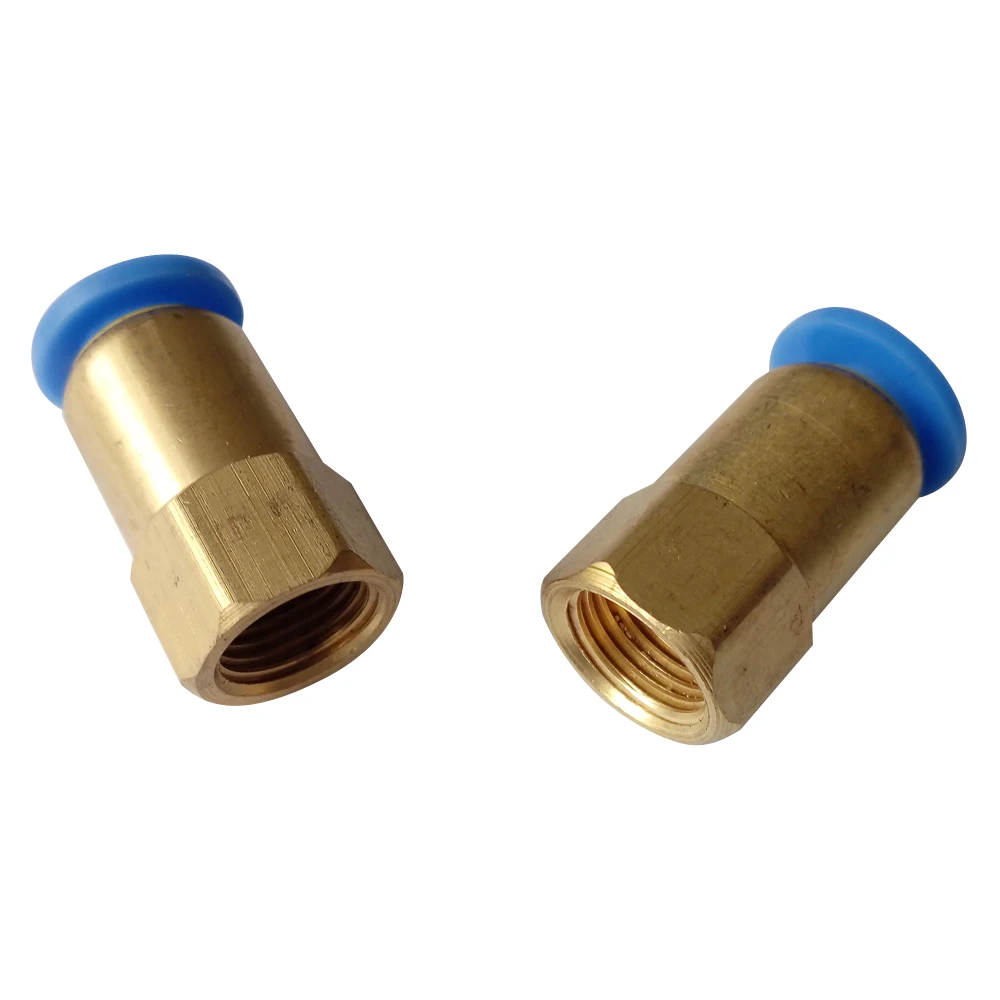 4 мм/6 мм/8 мм/10 мм/12 мм OD * 1/8 "/1/4"/3/8 "/1/2" bspp пневматический Push в