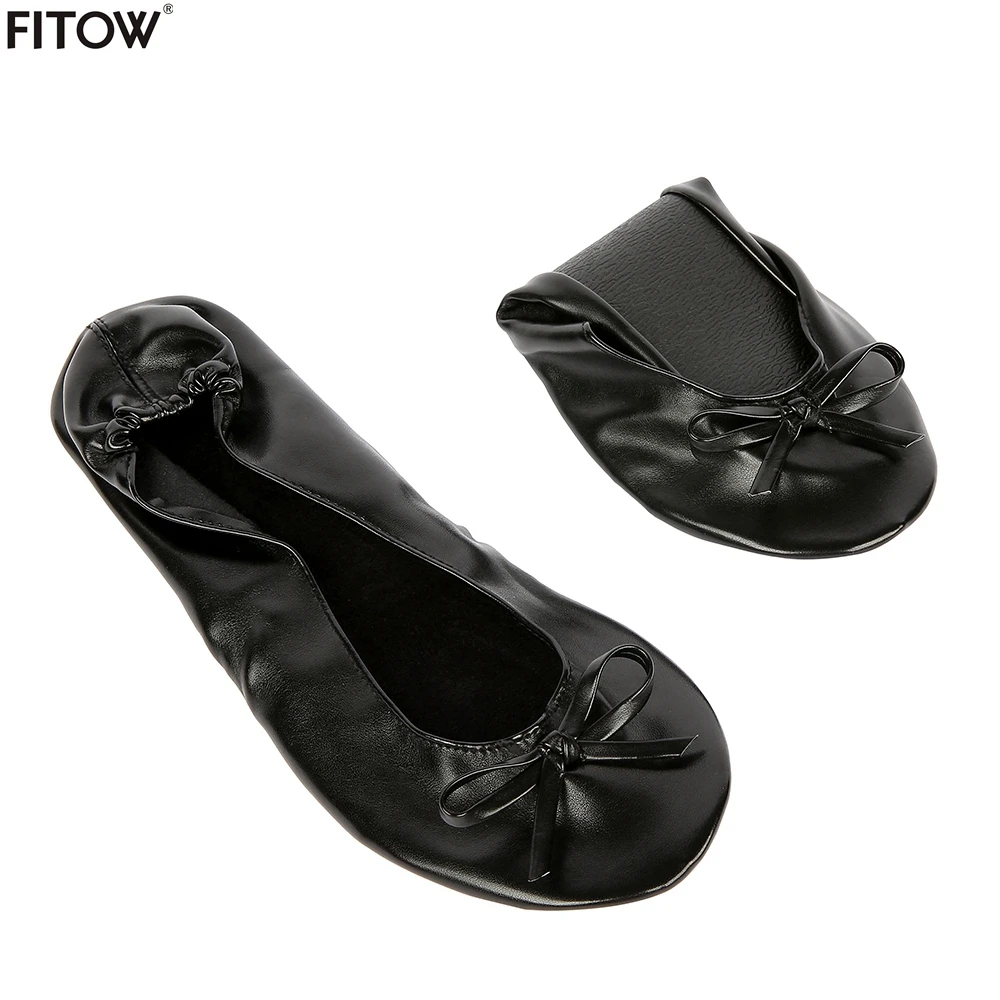 Foldable Ballet Flats - Portable Travel Shoe for After Party, Prom, Ballerina Flats. Perfect for Bridal Wedding and Parties. image 2