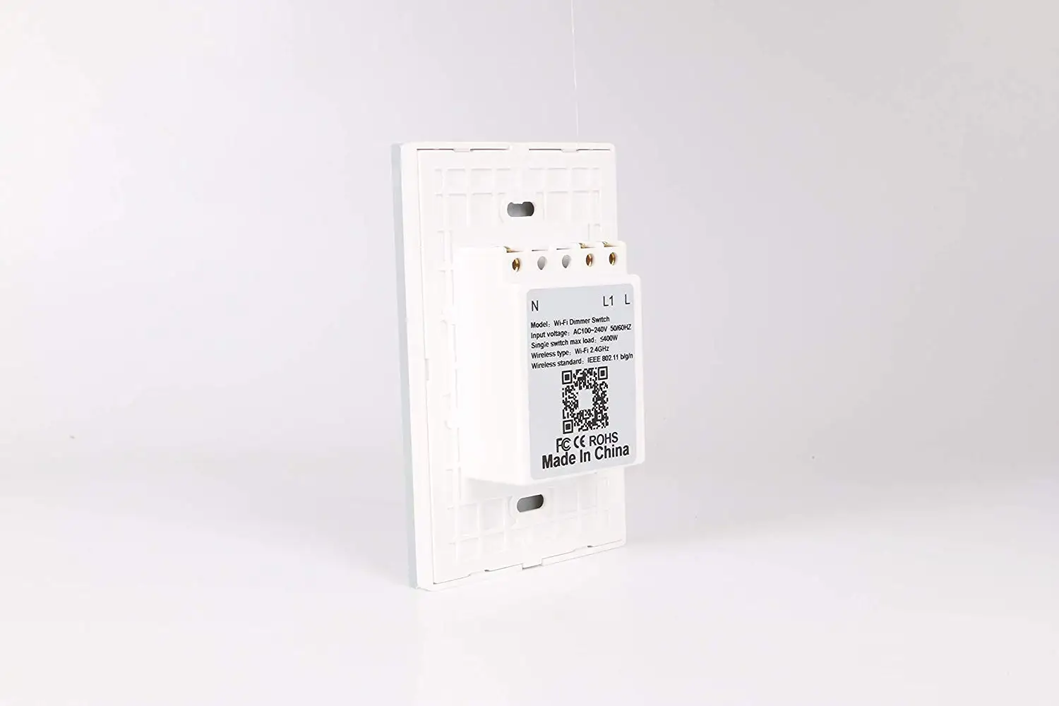 Smart WiFi Dimmer Light Switch Glass Touch Panel Wireless Remote Timing Function Control work with Alexa Google Home Assistant