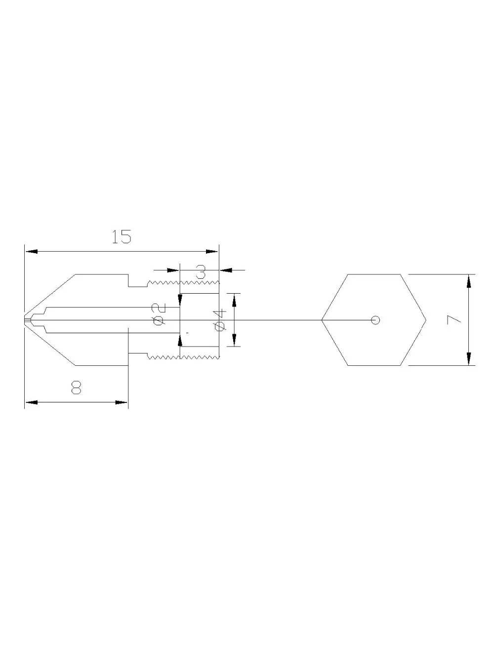 Новый дизайн! 5 шт./лот 3d принтер сопло MK8/V6 advoid leackage 0 4 мм для 1 75 нити V6 V5 Hotend MK8