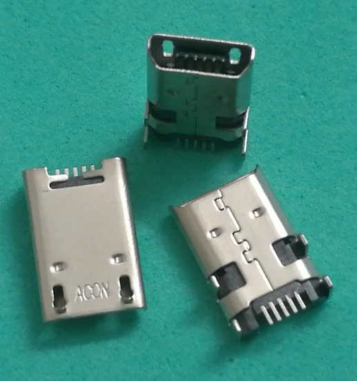 50 шт./лот Micro MINI USB разъем для подключения зарядного порта сменный ремонтный