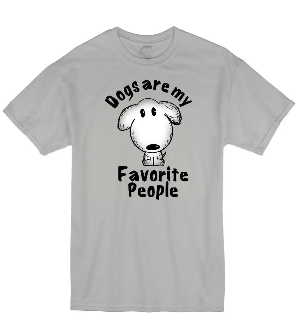 

2019 Dogs Are My Favorite People Funny K9 Unisex T-Shirt T Shirt Gift