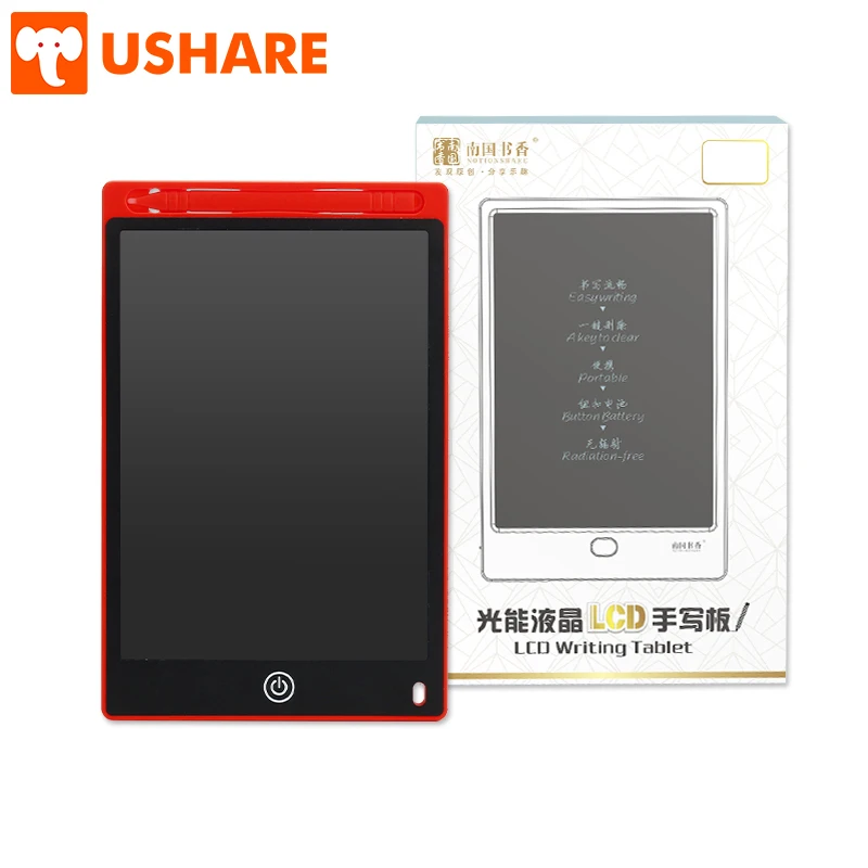 USHARE 8 5 дюймовый ЖК планшет для письма портативная доска сообщений и магнитная