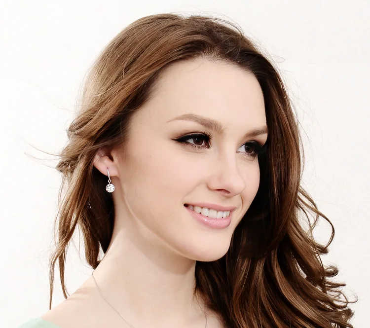 2019 Новые Летние Стильные Простые Роскошные висячие серьги с кристаллами