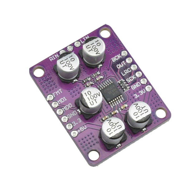 24Bit усилитель Pcm1808 аудио стерео Adc одноконечный аналоговый плеер декодер плата