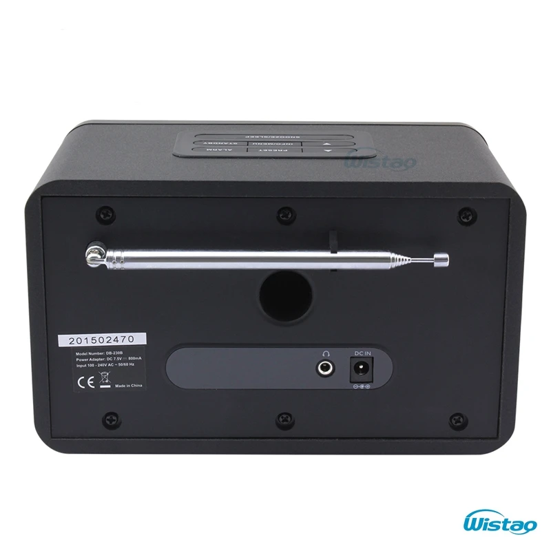 Цифровой радиоприемник DAB + FM Bluetooth динамик Повтор и будильник ЖК дисплей