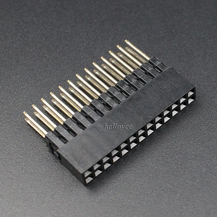 Hellotronics 2 шт./лот 8 5/5 0/10 5 мм GPIO Header для Raspberry Pi очень высокий 2x13 женский