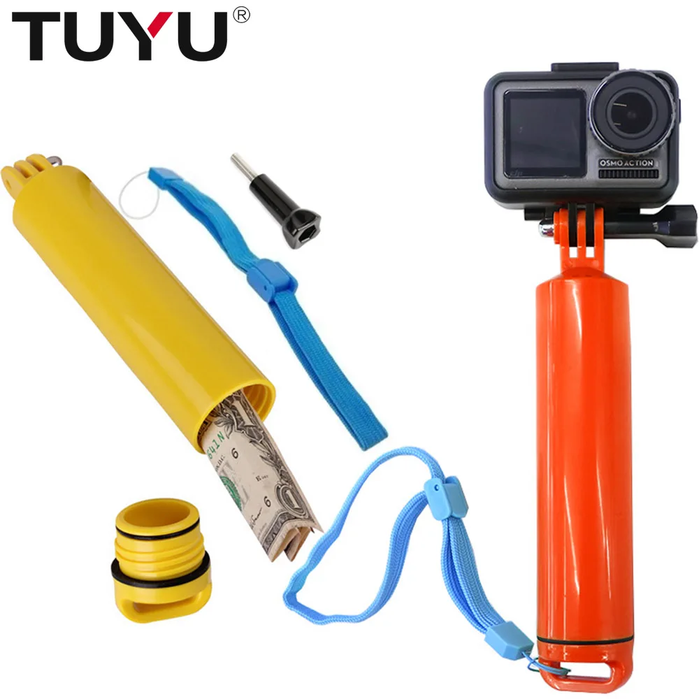 

Float Hand Grip Buoyancy Rod Pole Stick Monopod Tripod for Gopro Go Pro Hero 8 7 6 5 4 Xiaomi Xiomi Yi 2 DJI OSMO Action Camera
