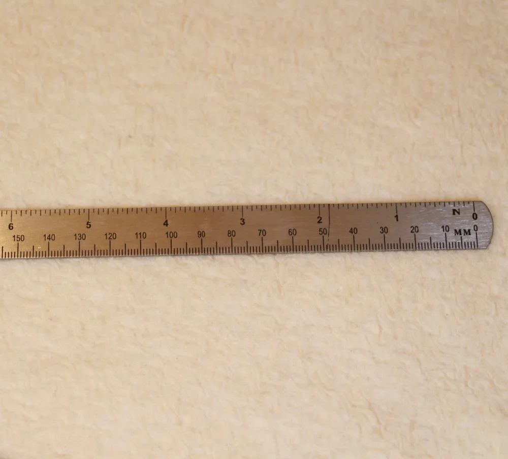 Линейка Goniometro BS181860 транспортир из нержавеющей стали Круглый угол поворота 180