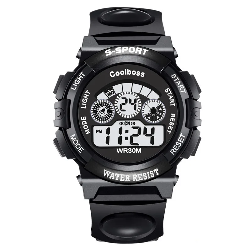 

Luxury Digital Alarm Stopwatch Back Light Watch Women Men Children Sports Wrist Watch Clock relogio feminino masculino 8O74