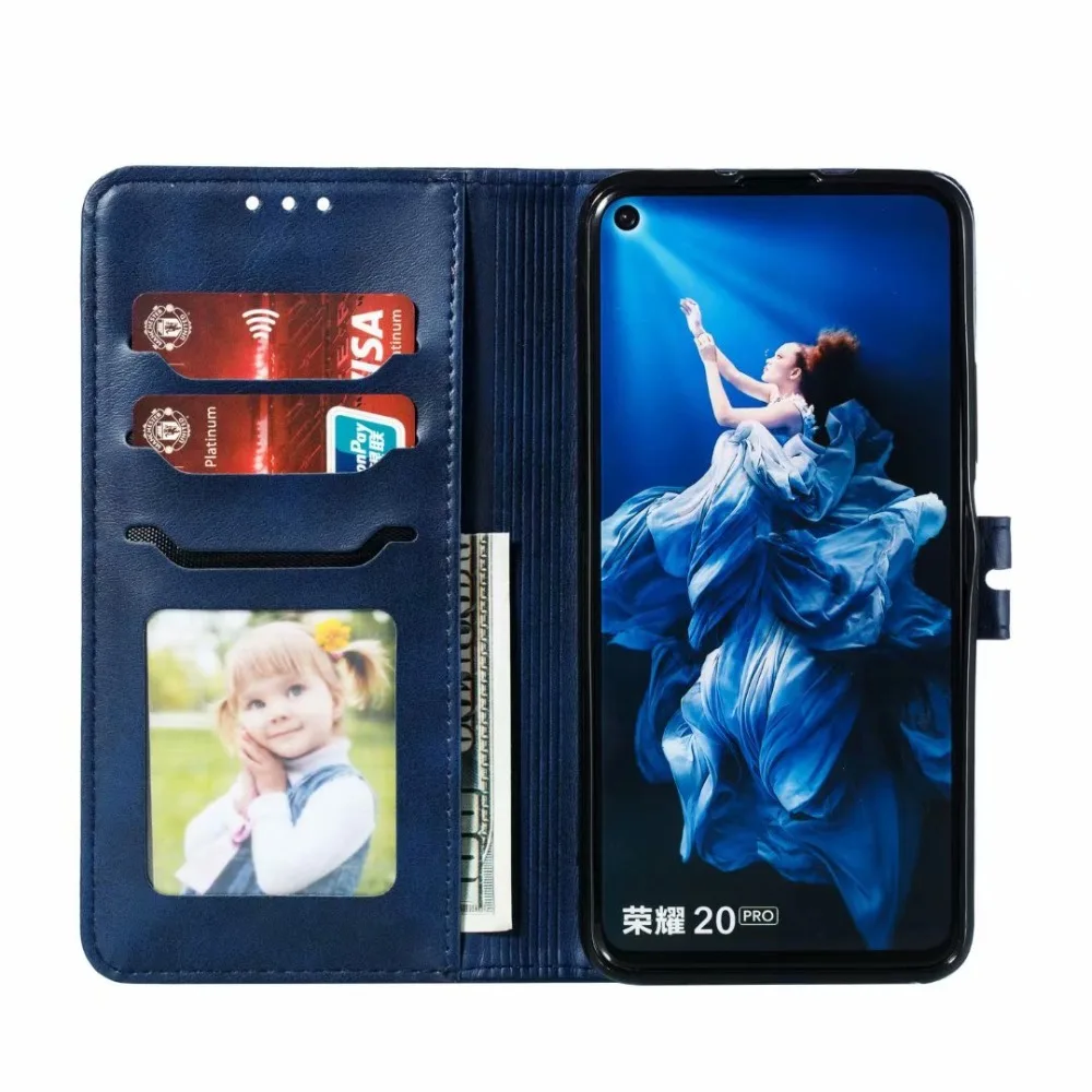 Кожаный чехол для p20 lite huawei Honor 20, чехол для Honor 20, чехол с откидной крышкой для huawei p20 p30 Lite, чехол на заднюю панель для Honor 20 Pro