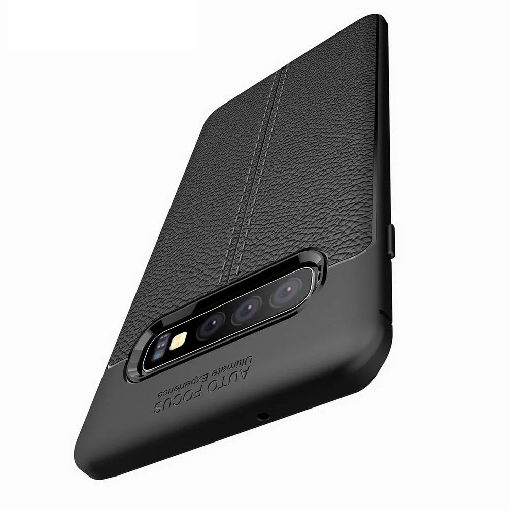 Чехол для Samsung Galaxy S10 защитный тонкий мягкий силиконовый ударопрочный чехол из