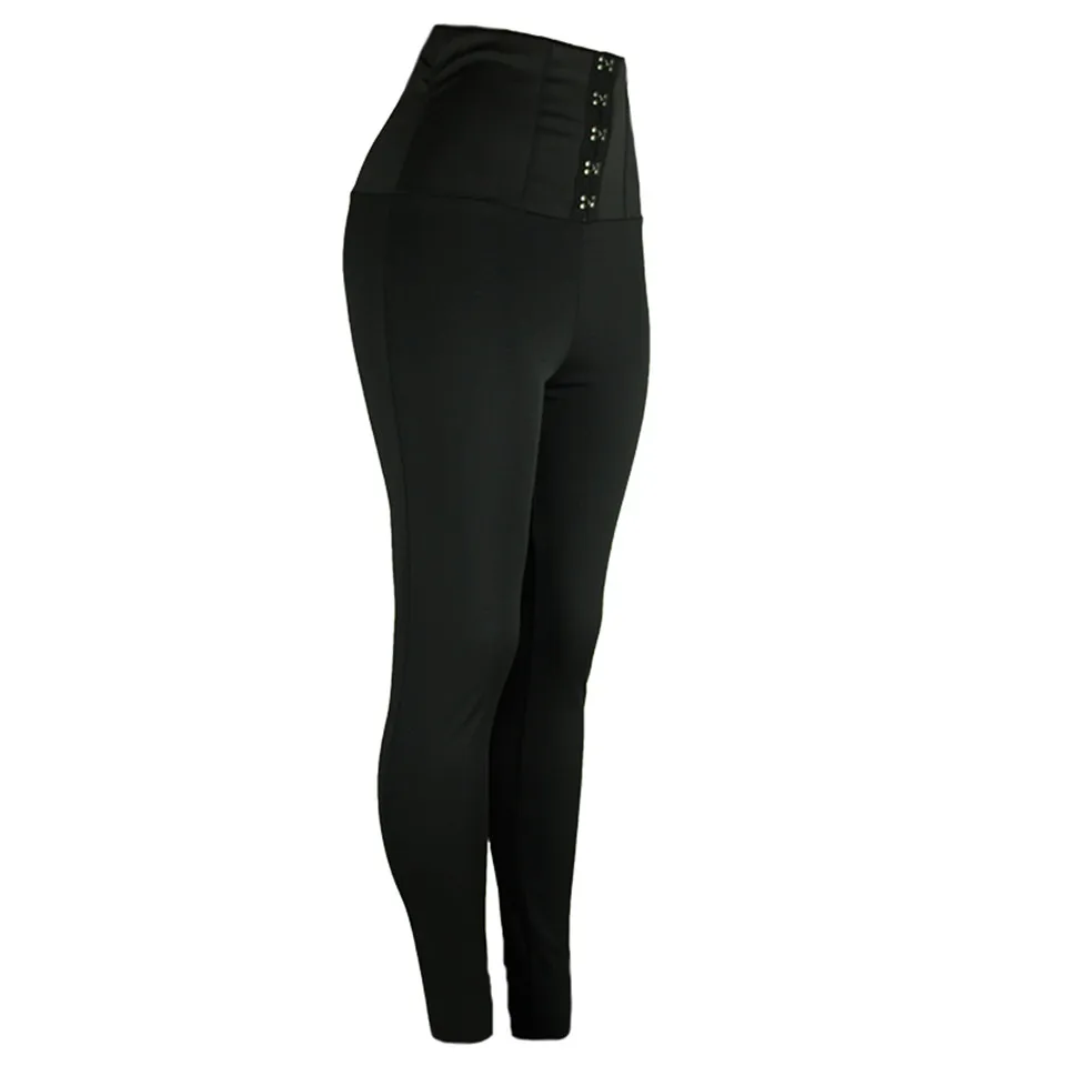New 2019 Black Leggings Women High Waist Elasticity Bodycon Long Pants Ladies Sexy Out Wear Slim Autumn Trousers Plus Size 2XL