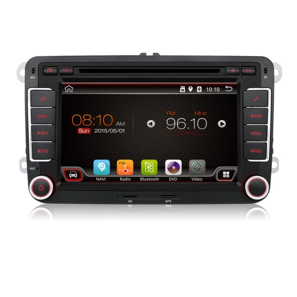2 два дин gps Quad Core android 6.0 автомобильный dvd плеер ТВ VW Skoda POLO GOLF 5 6 PASSAT B6 CC JETTA TIGUAN TOURAN