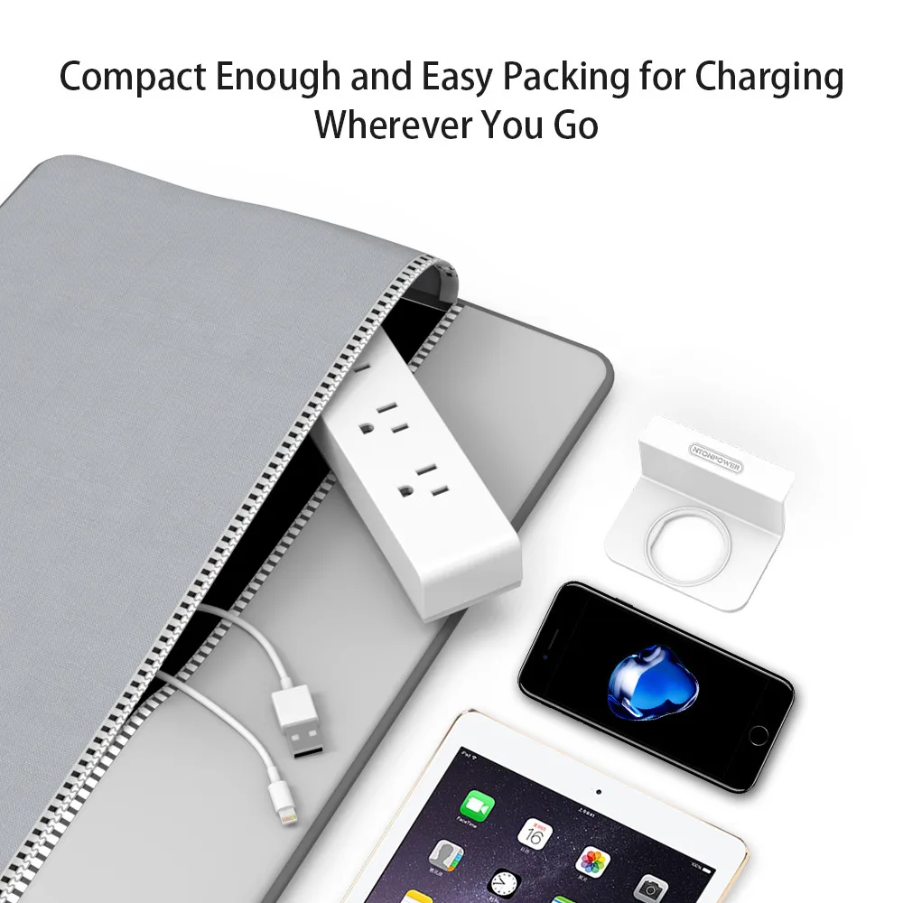 NTON power MNC, настенная USB розетка, стандарт США, электрическая вилка, 3 розетки переменного тока, 3 USB Смарт-порта для зарядки с держателем для телефона