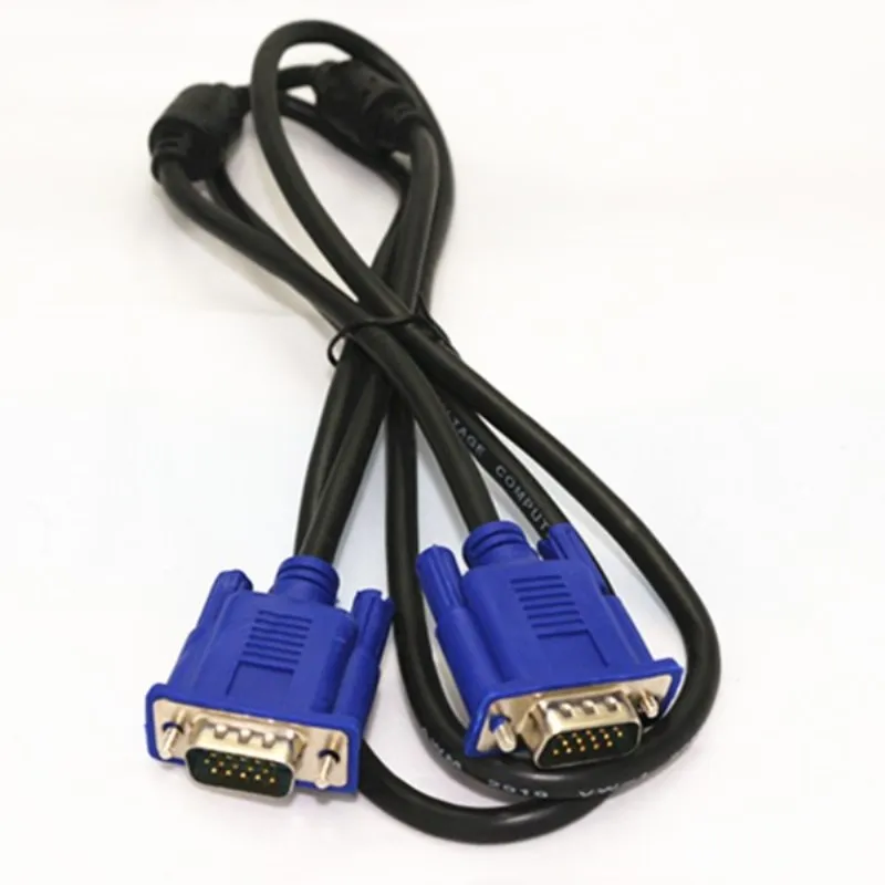 VGA/SVGA HDB 5 футов 1 4 м VGA HD кабель Male удлинитель компьютерный монитор кабель| |