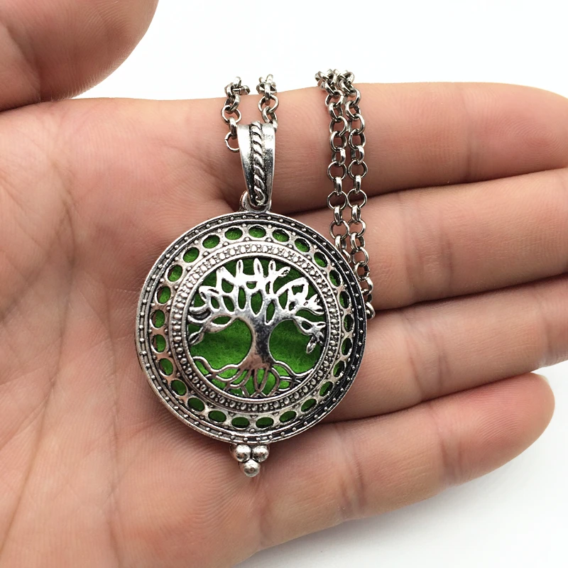 Ожерелье с подвеской в виде совы птицы слона медный тибетский серебристый