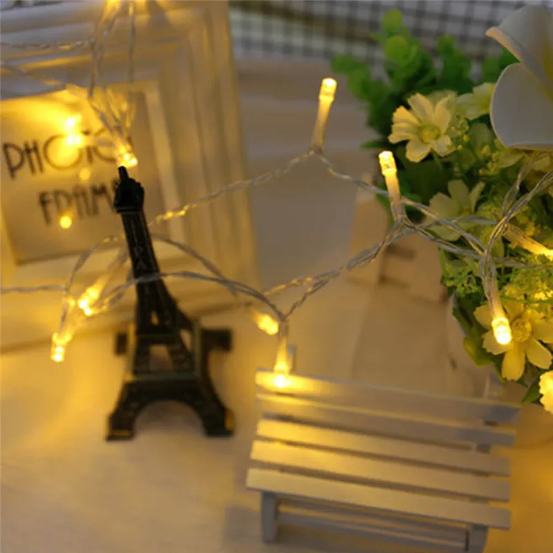 1PC Starry led string 4.5V 3M 20LED/5M 50LED/10M 80LED lights battery for Christmas Party holiday decoration | Лампы и освещение
