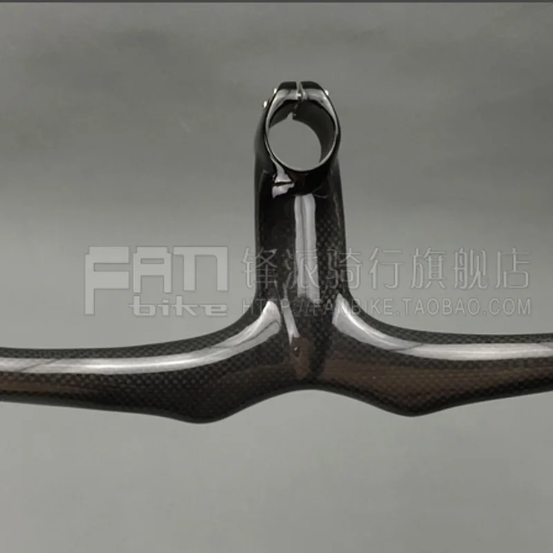 Полностью углеродное волокно руль для горного велосипеда интегрированный MTB 3K