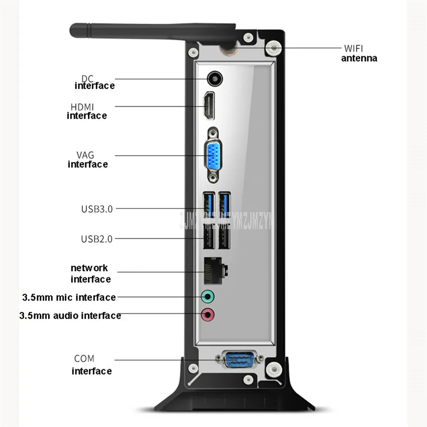 ZH2101P33 240G SSD DDR3L 8G i3 8100 памяти Процессор четырехъядерный Win10 система мини настольный
