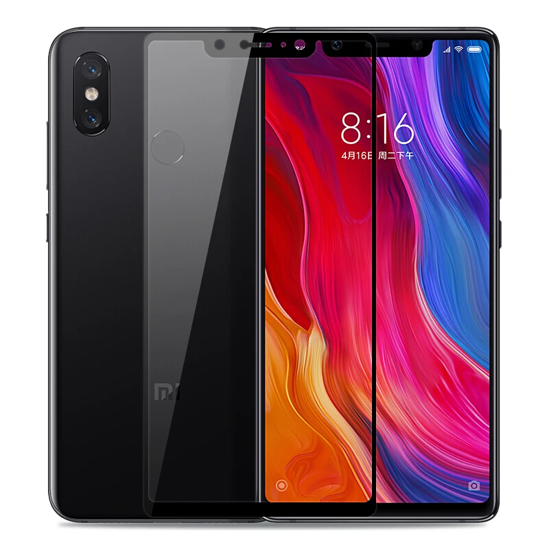 Стекло mi 8 для xiaomi lite защитное закаленное стекло экрана безопасности на Ksiomi Mi mi8
