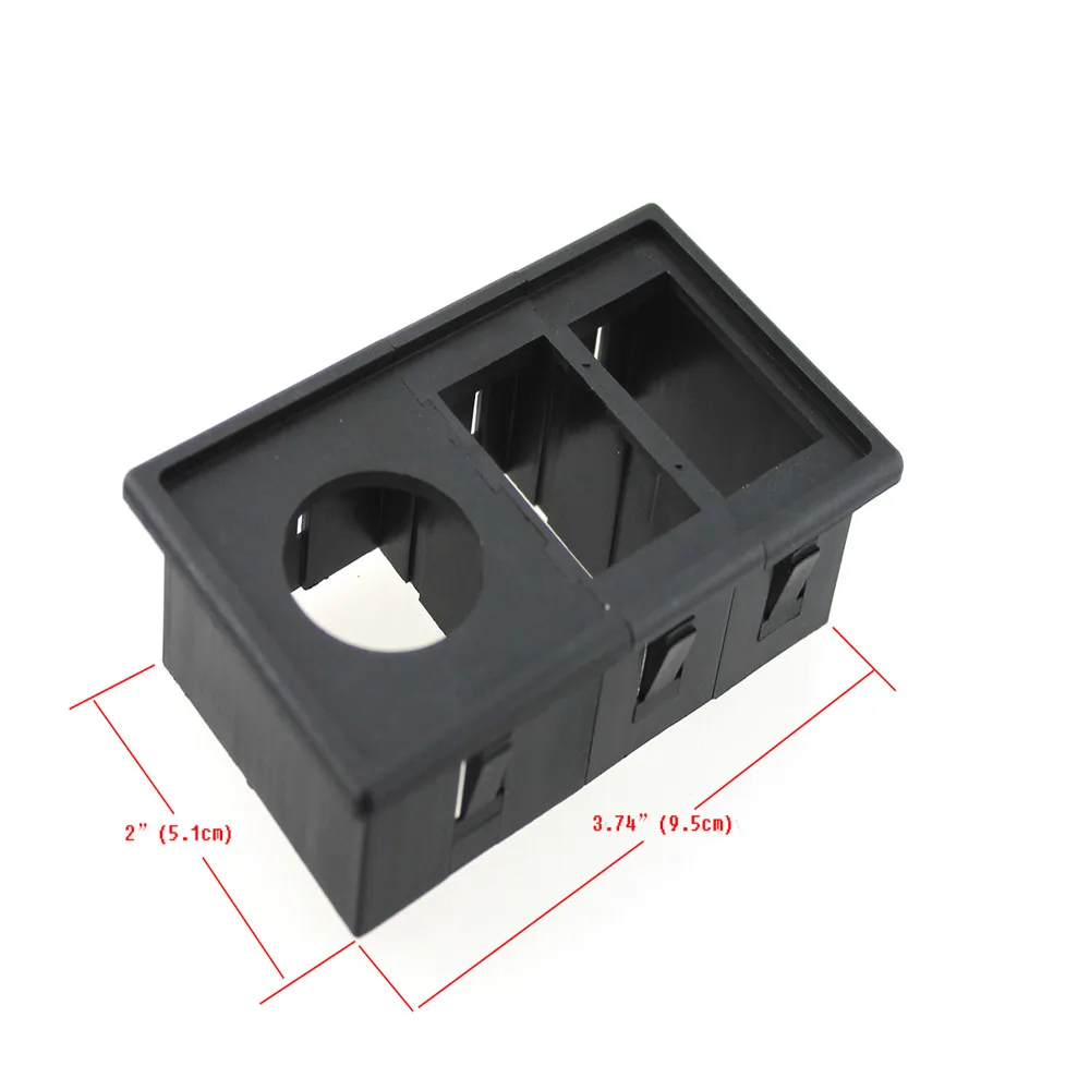 Светодиодный цифровой вольтметр с переключателем качалкой управляемым дисплеем