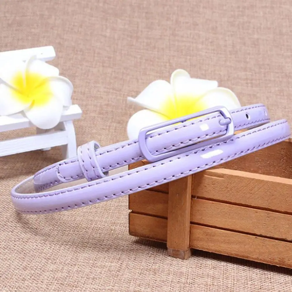 101cm-purple 105 см женский двойной круглый ремень с золотой металлической пряжкой модный регулируемый пояс из искусственной кожи джинсовое платье повседневные пояса - Цвет: 101cm-purple