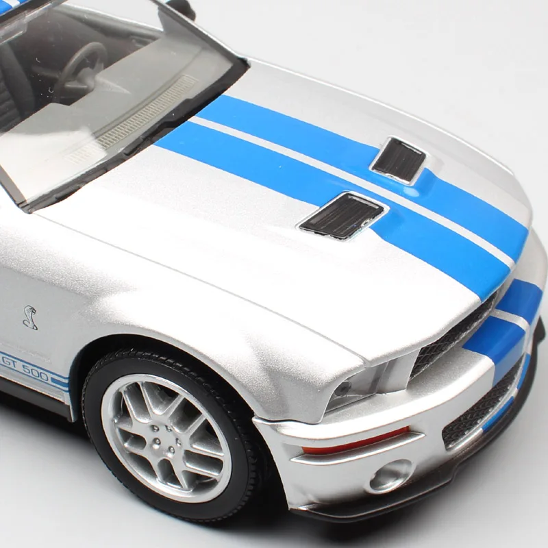 Дорожные фирменные 1:24 весы, мышечные автомобили ford MUSTANG Shelby GT 500 2007, Гоночная машина, 2007 металлические Литые автомобили и модели, игрушки для хобби