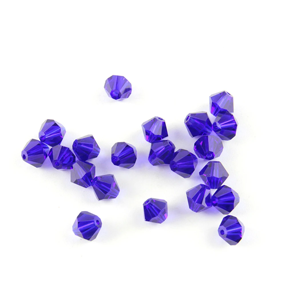 8 мм 1440 шт темно-синий цвет дешевое стекло Bicone Beads большие бусины для свадебного