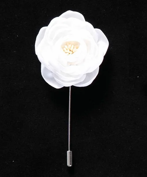 NO.1 Lapel Pin Портной Смит цветок нагрудный знак брошь Модный дизайнер ручной работы для мужчин твердый цветок розы нагрудный знак брошь для мужчин аксессуары для костюма - Окраска металла: NO.1 Lapel Pin